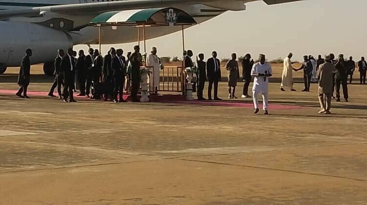 PICTORIAL: Tinubu Arrives Bauchi To Condole Late Sheikh Dahiru's Family 1 IMG 20251220 WA0025