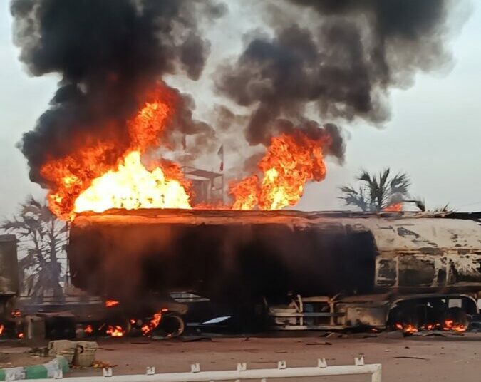 Goods Destroyed As Fuel Tanker Explodes In Bauchi 1 IMG 20251223 WA0008