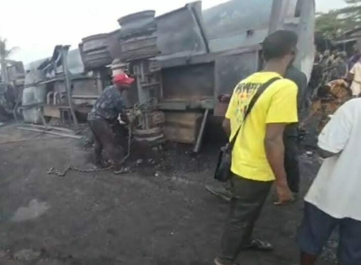 Tanker Explosion Kills 2 On Lagos-Badagry Expressway 1 IMG 20251225 WA0038