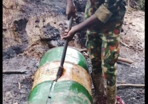 Army Arrests 19 Suspected Oil Thieves, Deactivates 22 Illegal Bunkering Hubs In Niger Delta 2 IMG 20251229 WA0005