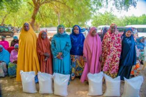 PICTORIAL: Kebbi First Lady Donates ₦5m, Bags Of Rice To Police Widows For Christmas 2 Kebbi First Lady Donates ₦5m