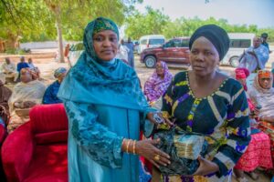 PICTORIAL: Kebbi First Lady Donates ₦5m, Bags Of Rice To Police Widows For Christmas 4 Kebbi First Lady Donates ₦5m3