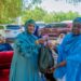PICTORIAL: Kebbi First Lady Donates ₦5m, Bags Of Rice To Police Widows For Christmas