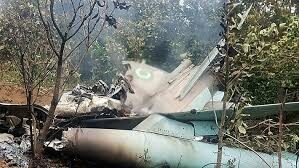 Air Chief Orders Probe As Pilots Survive Alpha Jet Crash At Kainji 1 Nigerian Air Force NAF Alpha Jet pilots survived during a test flight crash in Kainji Base