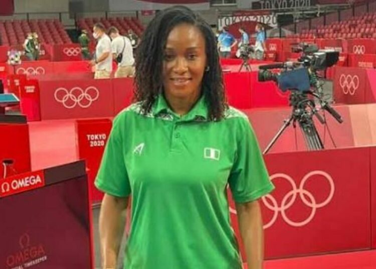 Nigerias Table Tennis Star Funke Oshonaike