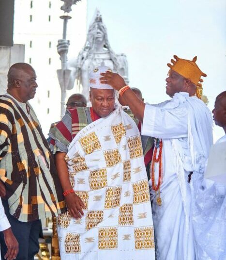 Ooni’s Chieftaincy'll Strengthen Ghana-Nigeria Relations, Says Ghana’s President Mahama 1 Oonis Chieftaincyll Strengthen Ghana Nigeria Relations Says Ghanas President Mahama
