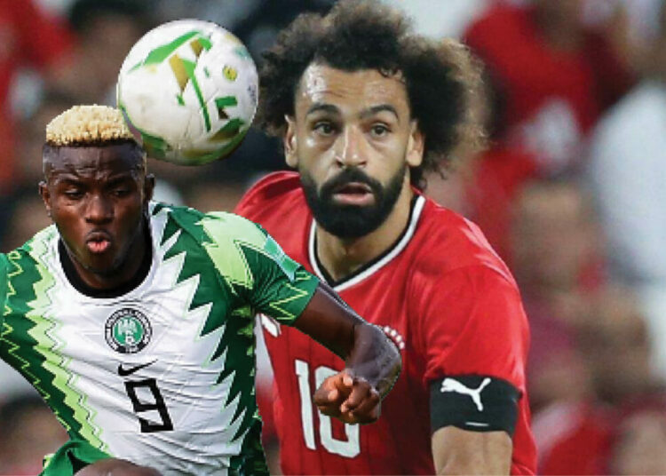 AFCON Warm-Up: Nigeria, Egypt Lock Horns In Cairo 1 Osimhen Salah