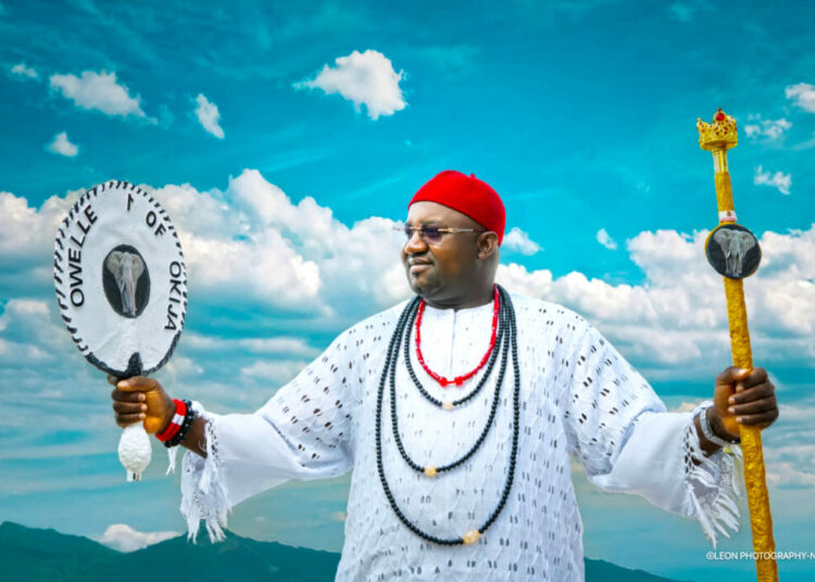 Philanthropist Hails Nwankwo’s Coronation As Owelle Of Okija 1 PHILANTHROPIST HAILS NWANKWOS CORONATION AS OWELLE OF OKIJA 1