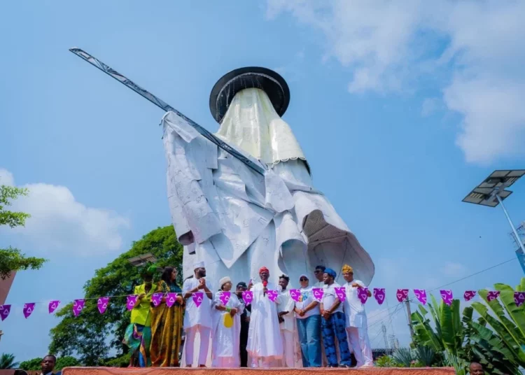 Sanwo-Olu Unveils Eyo Monument, Says Lagos Remains Cradle Of Culture 1 Sanwo Olu Unveils Eyo Monument