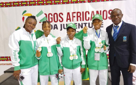 Africa Youth Games: Team Nigeria Sweeps 9 Medals In Weightlifting 1 Team Nigeria Sweeps 9 Medals In Weightlifting