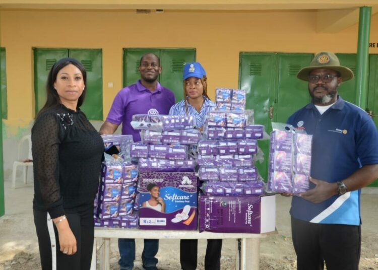 Rotary Gwarinpa Empowers Women, Gives Pads To 300 Students 1 WhatsApp Image 2025 12 10 at 10.24.46 ce5062dd