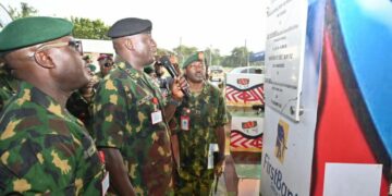 Tinubu COAS Shaibu Commissions Development Projects At Lagbaja Cantonment In Lagos