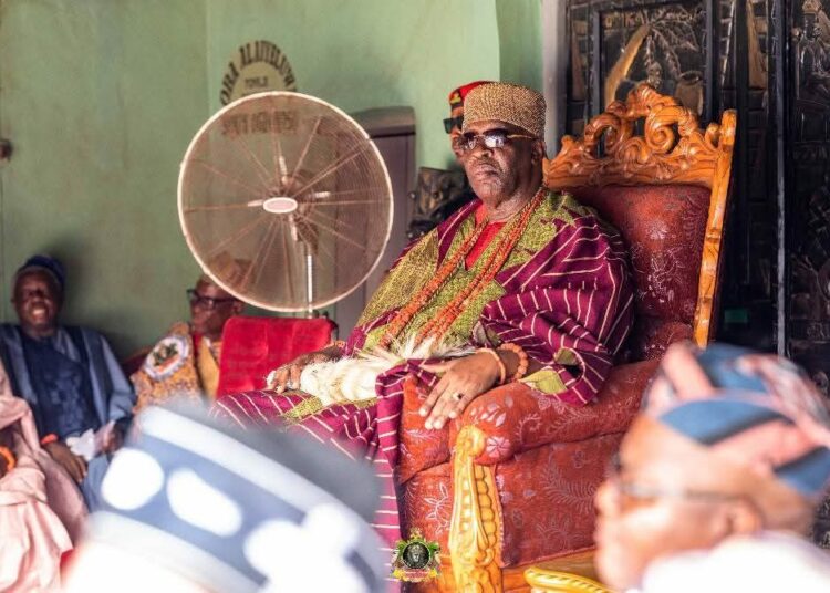 PICTORIAL: Ogbomoso Monarch Marks 2nd Anniversary, Installs Saka Balogun, Ex-Naval Officer, Others As High Chiefs 1 WhatsApp Image 2025 12 21 at 17.15.38