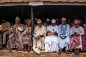 PICTORIAL: Ogbomoso Monarch Marks 2nd Anniversary, Installs Saka Balogun, Ex-Naval Officer, Others As High Chiefs 7 WhatsApp Image 2025 12 21 at 17.15.44 1