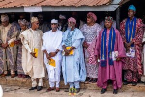 PICTORIAL: Ogbomoso Monarch Marks 2nd Anniversary, Installs Saka Balogun, Ex-Naval Officer, Others As High Chiefs 3 WhatsApp Image 2025 12 21 at 17.15.47