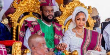 PICTORIAL: Akpabio, Ganduje, Ogundoyin, Others Attend Seyi Tinubu’s Installation As ‘Okanlomo Of Yorubaland’