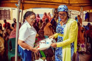 Christmas: Hadiza Aliyu's Foundation Distributes Food Items To PWDs In Abuja 2 WhatsApp Image 2025 12 24 at 07.00.28