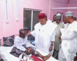 PICTORIAL: VP Shettima, Zulum Visit Borno Mosque Explosion Victims 2 WhatsApp Image 2025 12 26 at 15.49.00