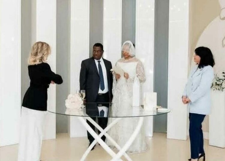 PICTORIAL: SGF Akume, Ex-Queen Zaynab's Wedding Photos Surface On Internet 1 WhatsApp Image 2025 12 27 at 10.17.58