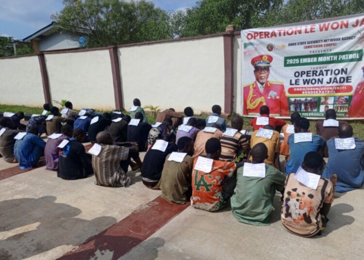 39 Fleeing Suspected Terrorists Arrested In Ondo Forest 1 WhatsApp Image 2025 12 30 at 13.03.25