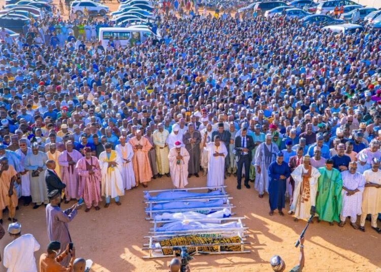 Governor Yahaya, Emir, Others Attend Funeral Prayers For Gombe Journalists Who Died In Auto Crash 1 WhatsApp Image 2025 12 30 at 19.48.52