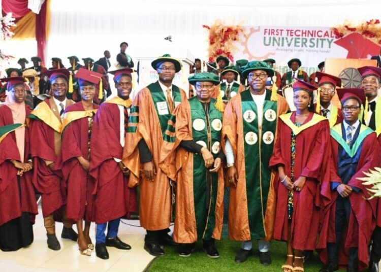 50 Students Get First Class Degrees At Abiola Ajimobi Technical University 1 abiola ajimobi
