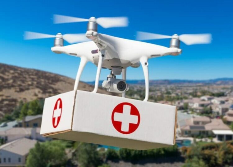 Heartland Alliance Boosts HIV Response In Remote Communities With Drones, Digital Tools 1 drone delivering drugs