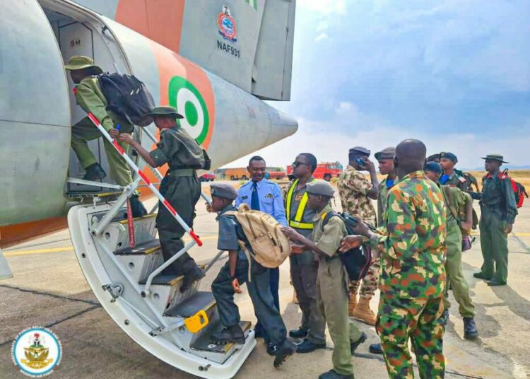 Nigerian Air Force Crew Lands In Accra On Technical Stopover 1 n 2