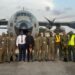 JUST-IN: NAF C-130 Aircraft Lands In Accra For Technical Stopover