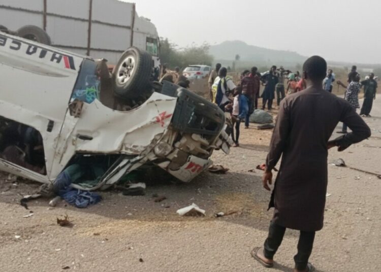 Auto Crash Claims 2 Lives On Lokoja-Okene Road 1 road accident