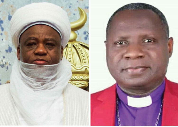 Christmas and Muslims In Nigeria 1 L-R: Saad Abubakar III, Sultan of Sokoto, Daniel Okoh, CAN President