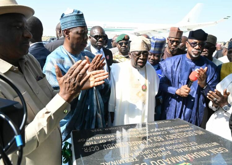 Tinubu Inaugurates Key Infrastructure Projects In Borno, Attends Sherrif Family's Nikkah Ceremony 1 tinubu inauguration