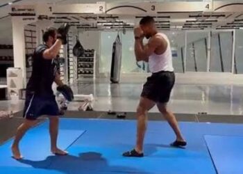 Anthony Joshua Returns To Gym In UK After Fatal Nigeria Crash