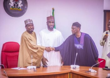 Deputy Senate President Barau Receives ‘Son Of Ex-VP Atiku’ Into APC