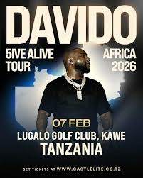 Davido Expands 2026 ‘5IVE’ World Tour With New Dates 1 Davido