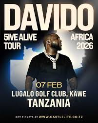 Davido Expands 2026 ‘5IVE’ World Tour With New Dates