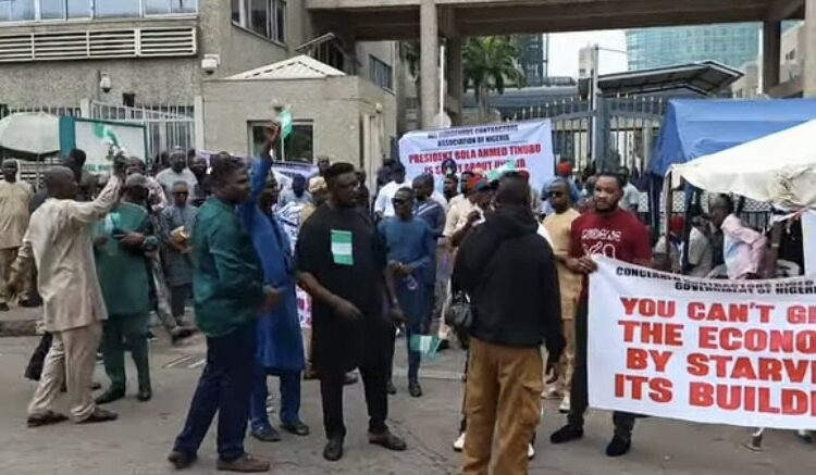 Shots Fired As Contractors Block Finance Ministry Over Unpaid Debts 1 Finance