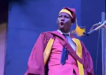 Excitement As First-Class Graduate Recreates Ronaldo’s ‘Siuuu’ Celebration At 56th UNILAG Convocation