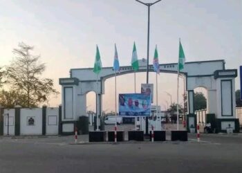 APC Flags Hoisted At Kano Government House Ahead Of Gov Yusuf’s Return To Party