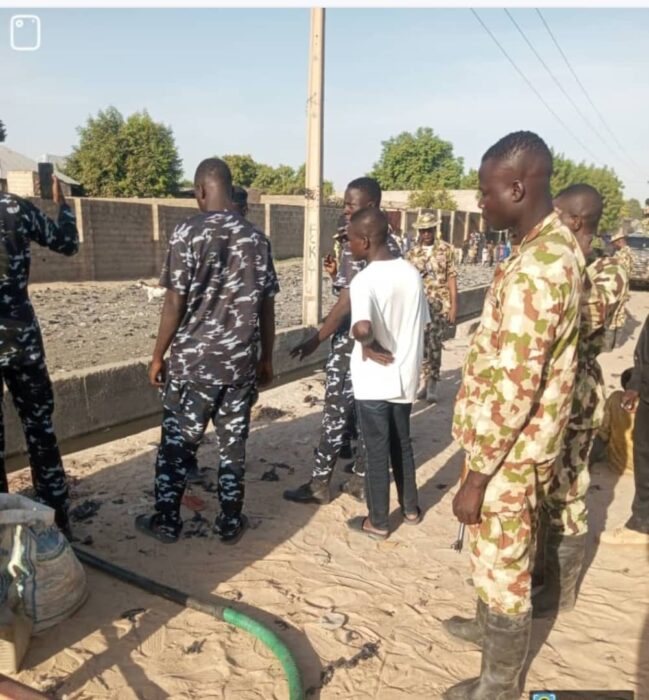 PICTORIAL: Troops Recover 12.7mm Ammunition In Borno Drainage 4 IMG 20260103 WA0016