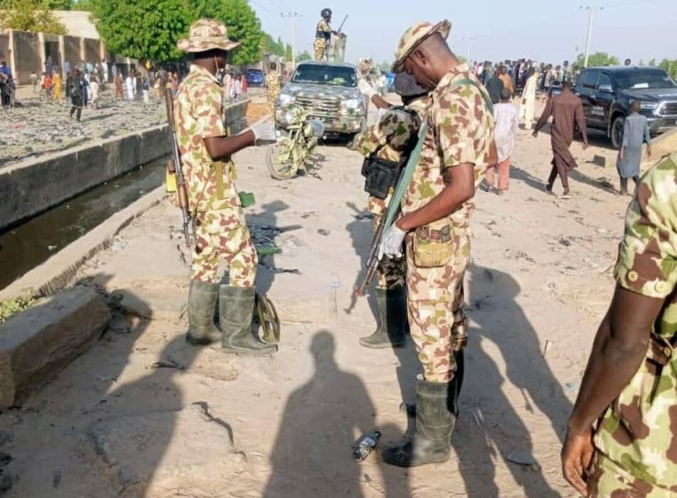 PICTORIAL: Troops Recover 12.7mm Ammunition In Borno Drainage 5 IMG 20260103 WA0017