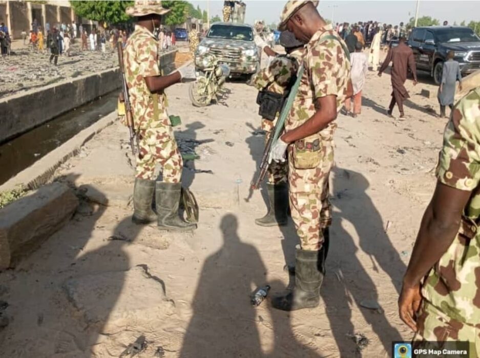 PICTORIAL: Troops Recover 12.7mm Ammunition In Borno Drainage 6 IMG 20260103 WA0018