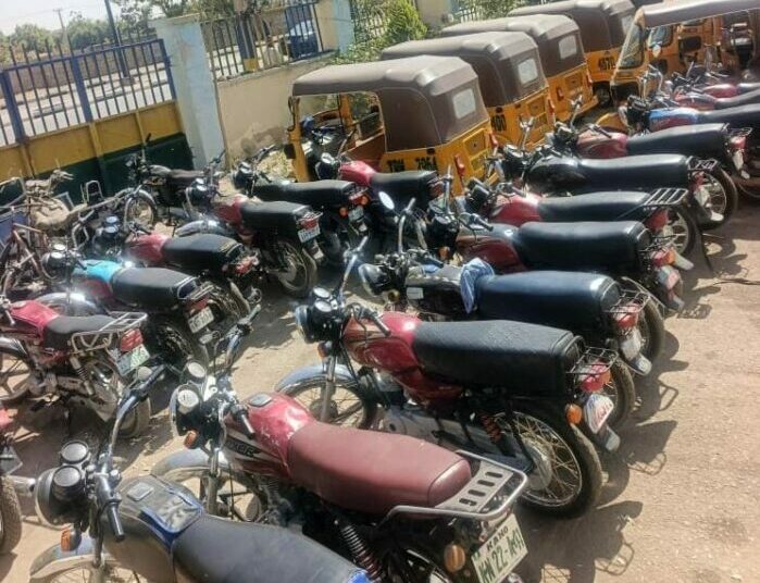 Kano Police Arrest 172, Impound 104 Motorcycles, 68 Tricycles Over Restriction Order Violation 1 IMG 20260108 WA0021
