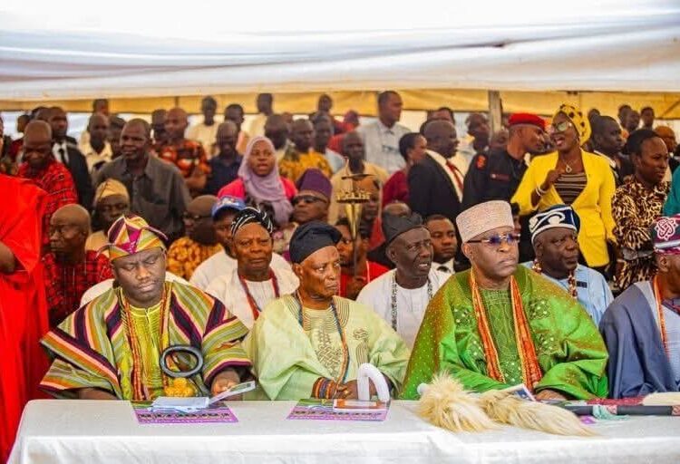 JUST-IN: Alaafin Absent As Makinde Inaugurates Council Of Obas 1 Inauguration