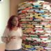 Ex-Minister Kemi Adeosun Unveils ‘Tower Of Knowledge’ Built From 1,000 Books She Read 5 Ex-Minister Kemi Adeosun Unveils ‘Tower Of Knowledge’ Built From 1,000 Books She Read