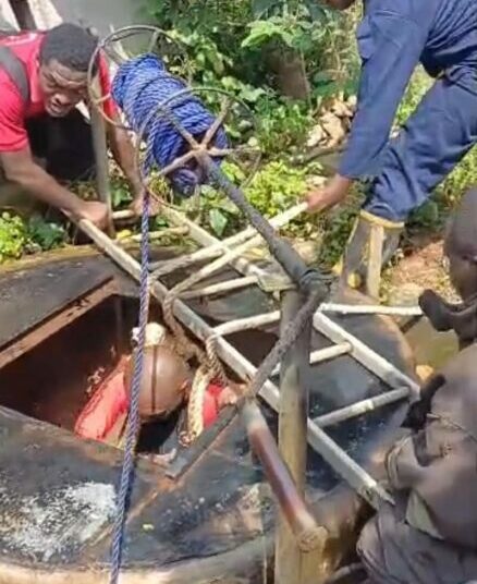 Lagos Fire Service Rescues 84-yr-old From 'Attempted Suicide' Inside Well 1 Lagos Fire Service