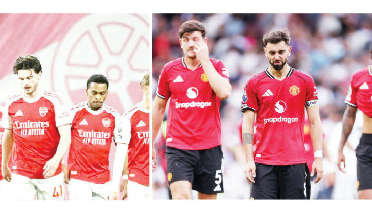 War At Emirates Stadium As Arsenal, Man Utd Lock Horns In Premier League Showdown 1 Man U vs Arsenal