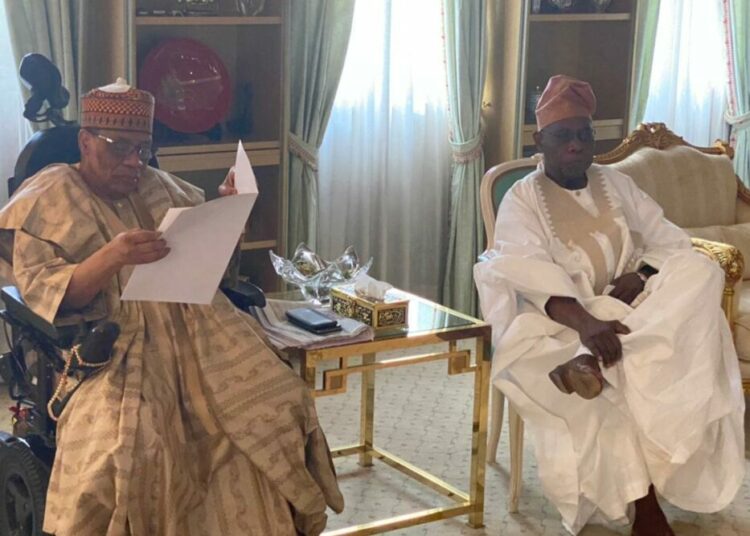 2027: Obasanjo In Closed-door Meeting With IBB 1 Obasanjo and IBB