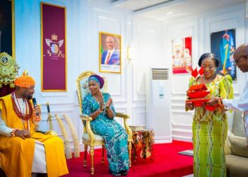 Olu Of Warri Hosts Commonwealth Chief, Harps On Traditional Leadership