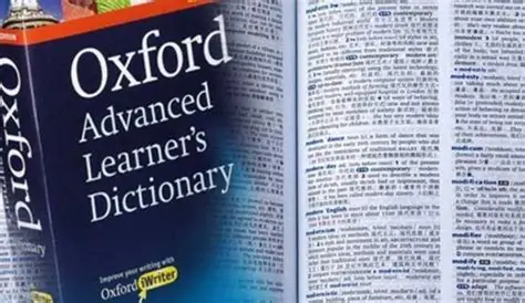 Oxford dictionary
